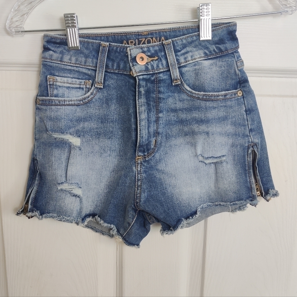 Arizona Jean Co. Side Zipper Shorts